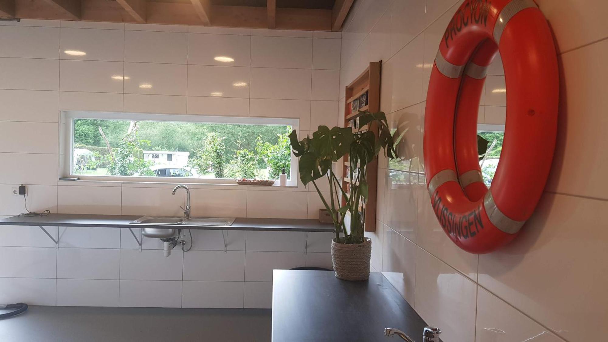 Basic Ingerichte Vouwwagen Op Camping Westenenk, Wijster Exterior photo